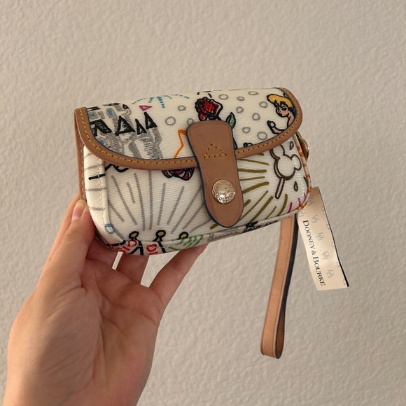 Dooney & Bourke Vintage Disney Flap Wristlet, Collectors Item, RARE, NWT - Picture 5 of 15